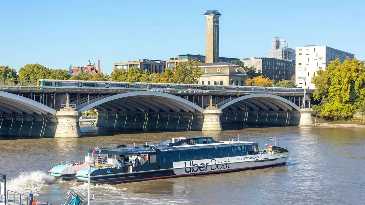 Uber boat Thames (one way)