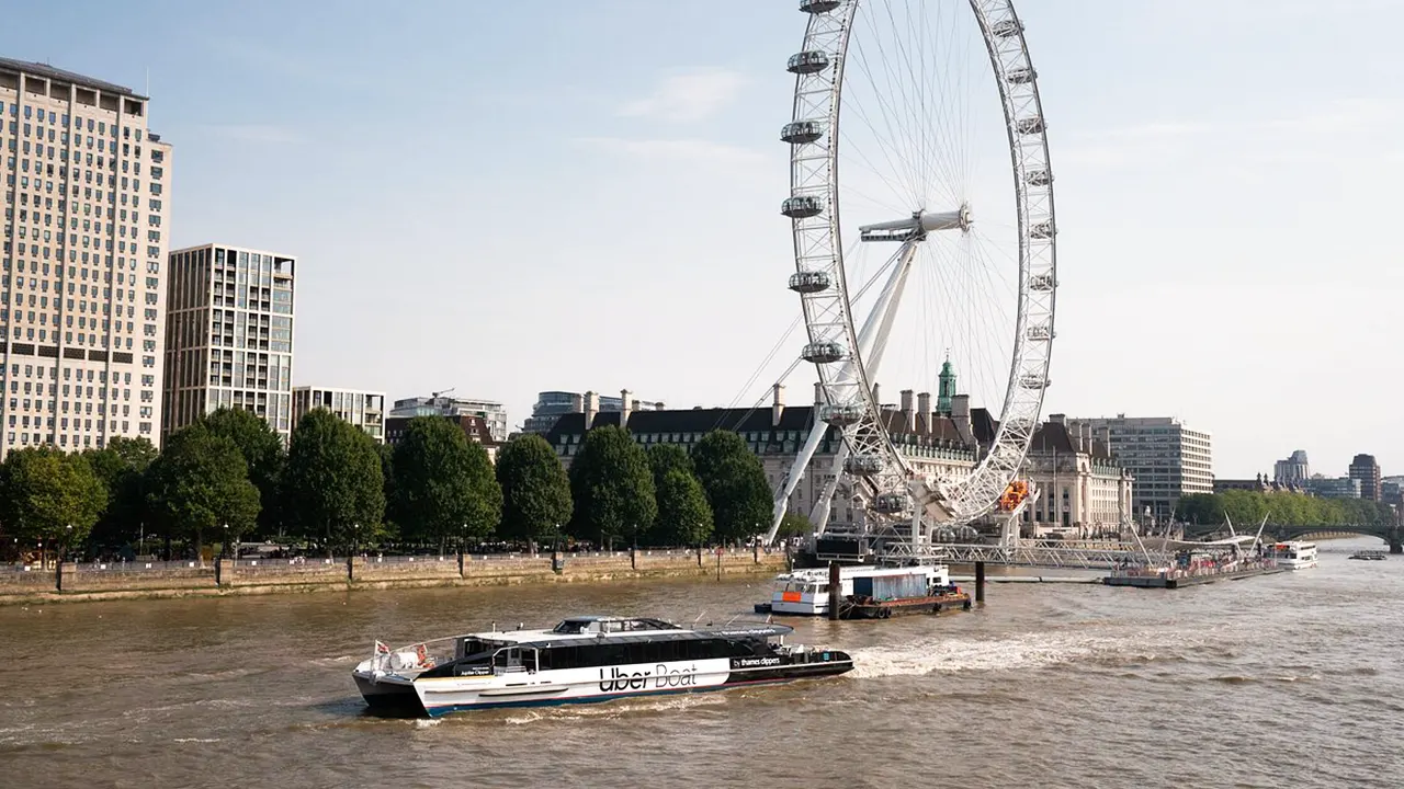 Uber boat Thames (one way)