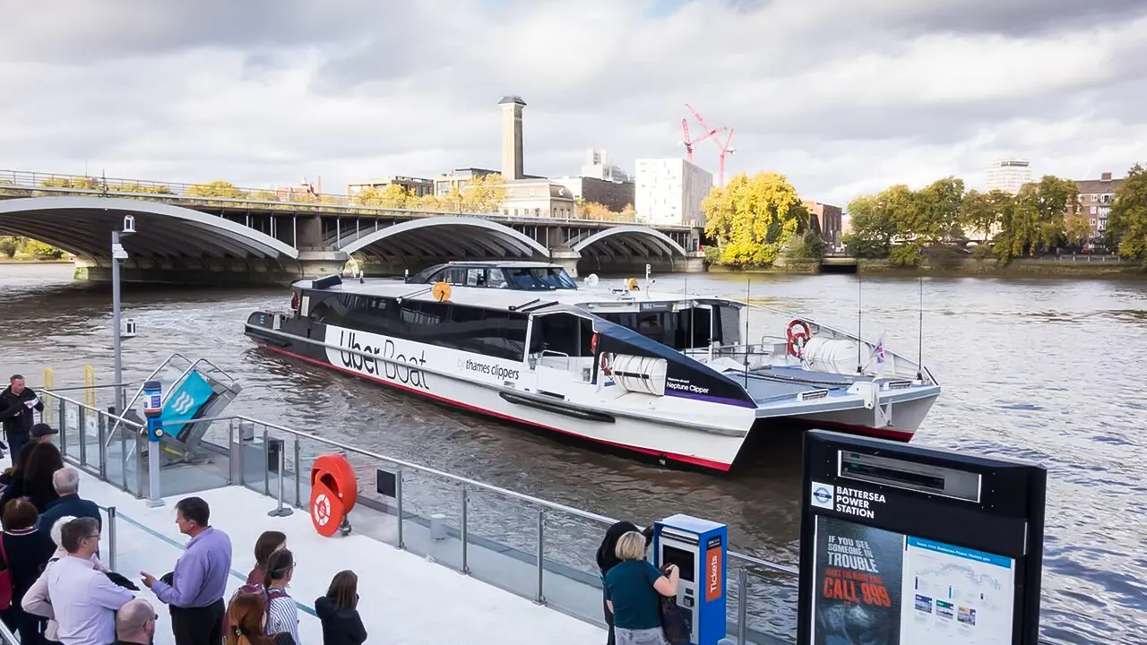 Uber boat Thames (one way)