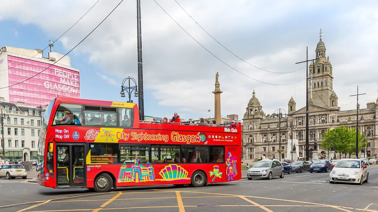 Bus tour of the city