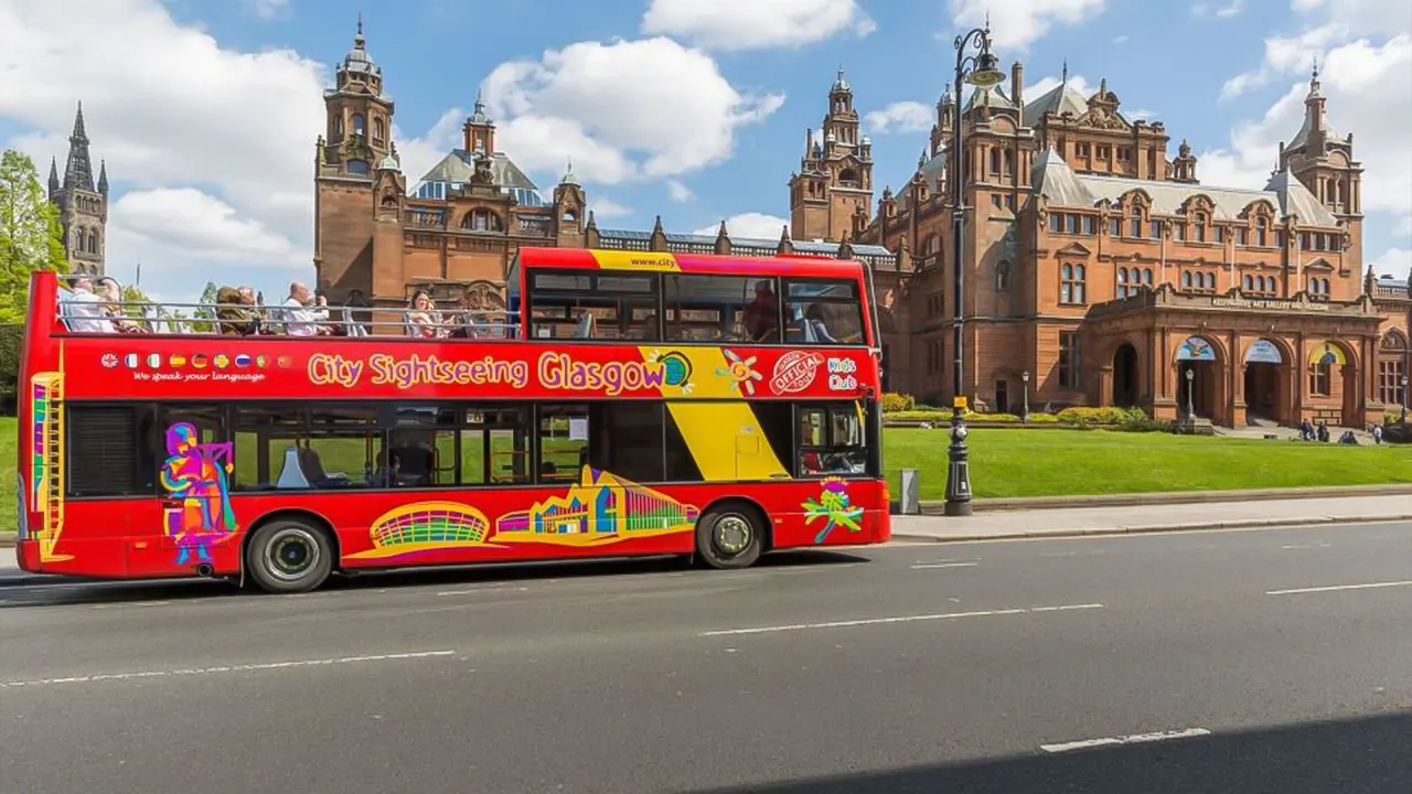 Bus tour of the city