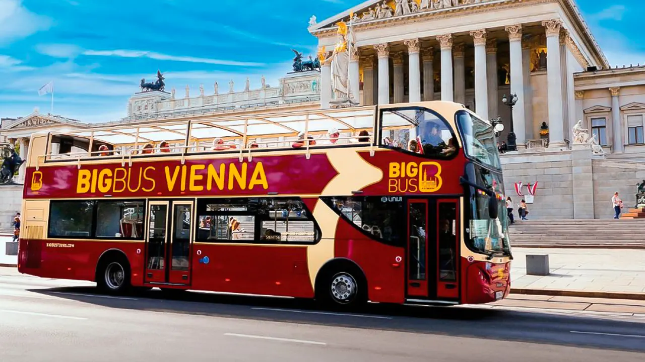 Hop - on hop-off bus for City Sightseeing