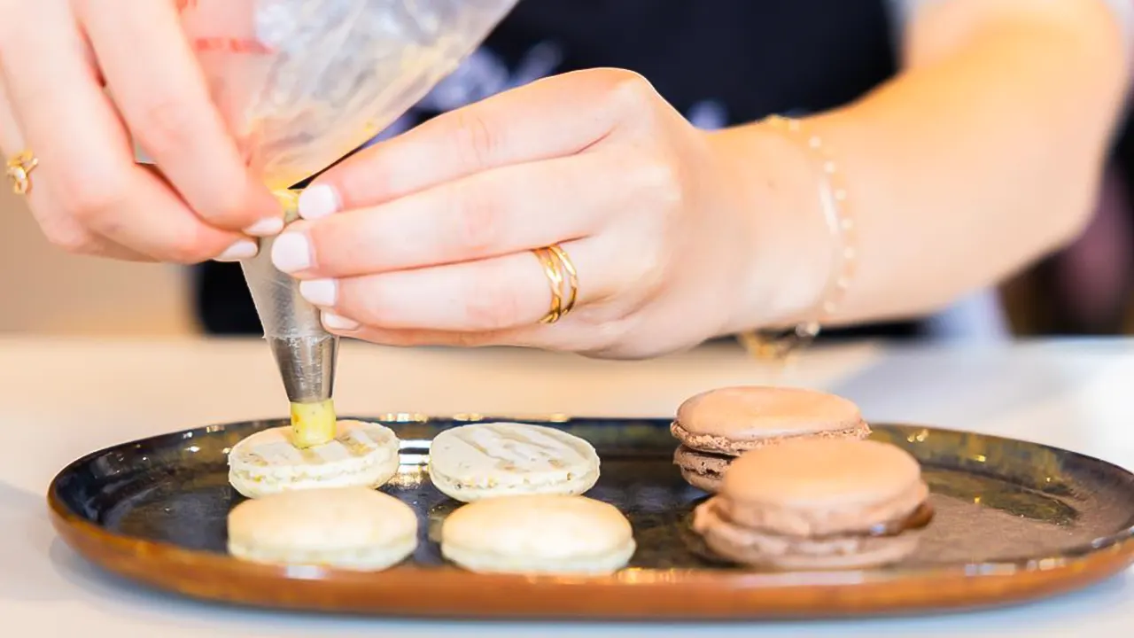 Macaron Class at Galeries Lafayette