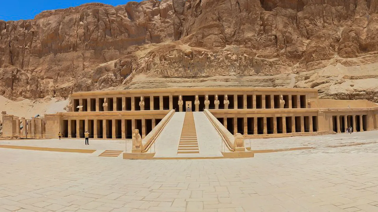 Valley of the Kings and the temple of Hatshepsut