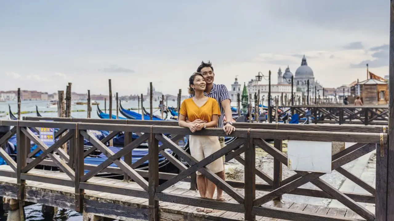 Photo shoot in Piazza San Marco