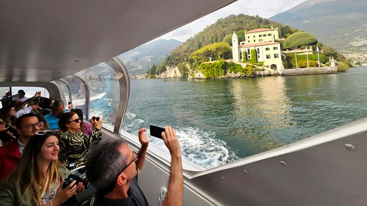 Cruise to Como, Lugano and Bellagio