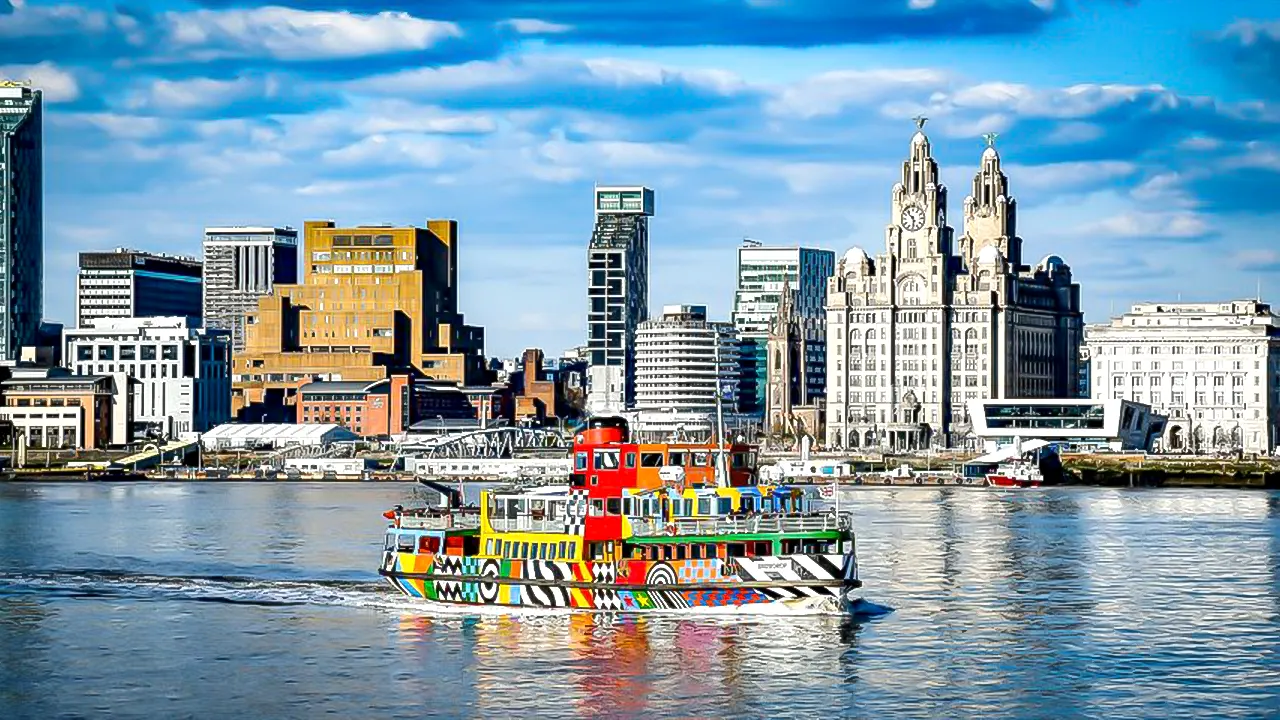 Sightseeing River Cruise on the Mersey River