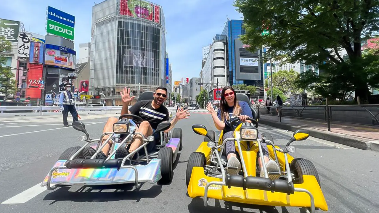 Shibuya Crossing, Harajuku, Tokyo Tower Go Kart Tour