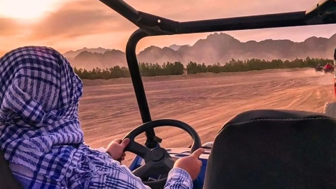 Jeep, camel and Safari buggy rides with BBQ dinner