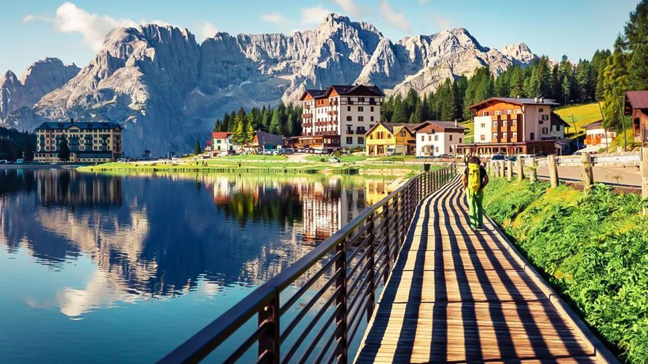 Dolomites, Lake missorina and Cortina expedition